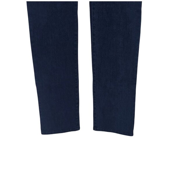 Women's - Betabrand Straight Leg 4-Pocket Yoga Denim Jeans, Size Medium Long - Picture 4 of 9